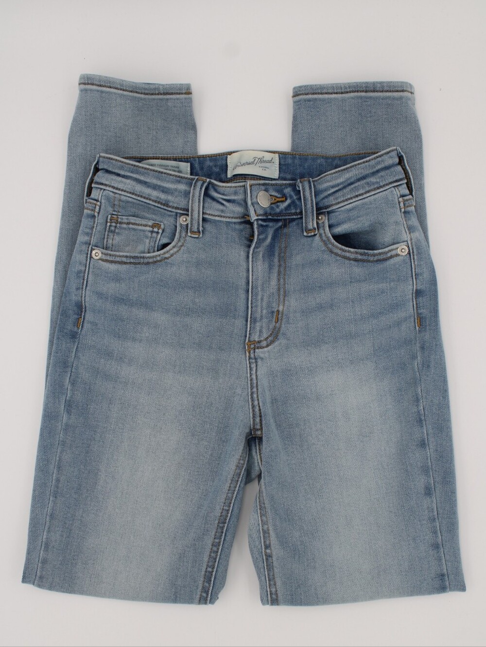 Universal Thread Blue Skinny Jeans Women's 2R - Picture 1 of 6